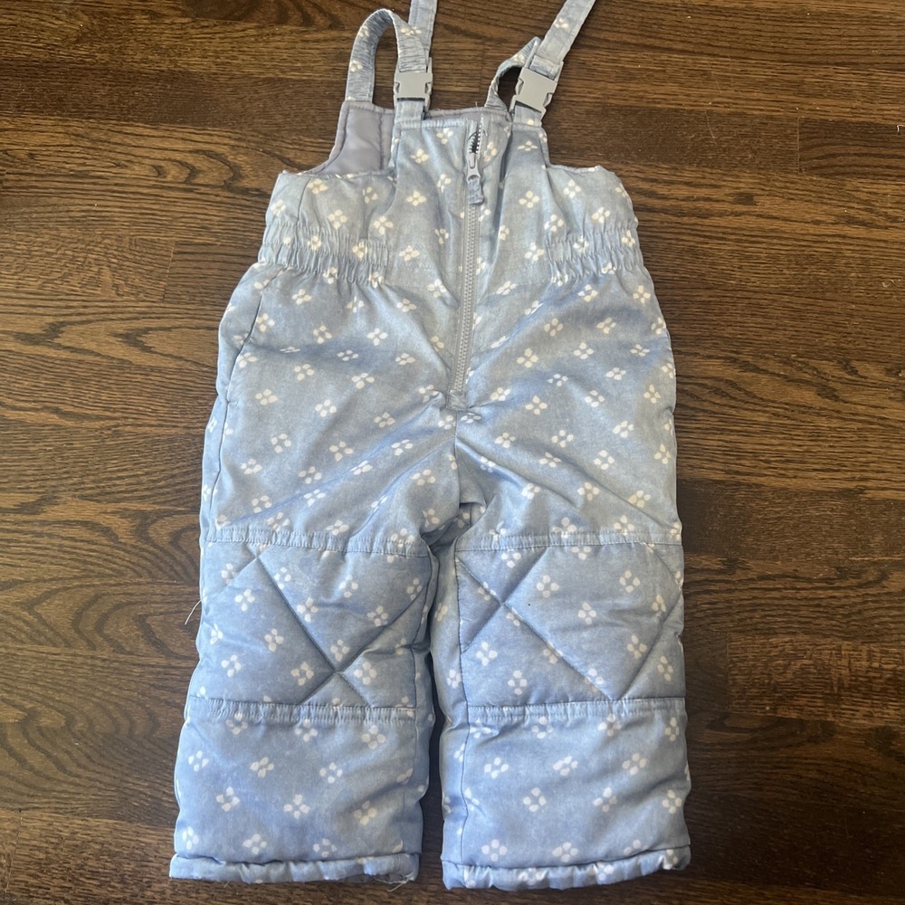 Oshkosh Snowsuit Size 2T Girls Toddler Adjustable